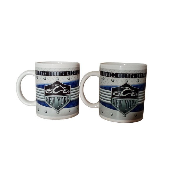 Orange County Chopper Coffee Mug Set Of 2 - Picture 5 of 16